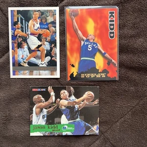 Jason Kidd 3 Card NBA Basketball Trading Card Lot Dallas Mavericks Phoenix Suns - Picture 1 of 4