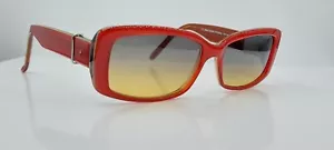 Robert Marc S17-48 Red Rectangular Sunglasses Frames France - Picture 1 of 8