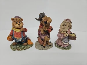 Bear, Camel, Sheep, Set Of 3 Barnyard Animals 4" Inch Figurines Simson Giftware - Picture 1 of 16