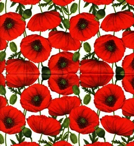 Papierservietten Mohnblumen Blumen. Pappservietten Mohnblumen Blumen - Bild 1 von 1