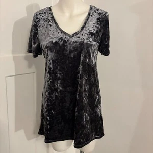 Spring + Mercer size Small Velvet Legging Tee V Neck Casual Comfy  - Picture 1 of 7
