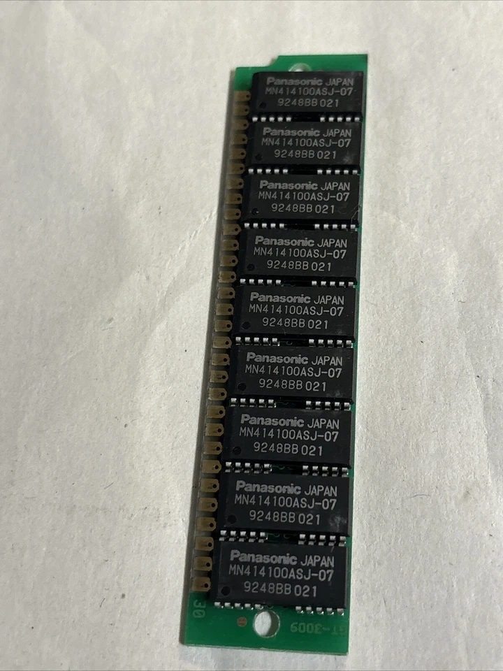 Panasonic MN414100ASJ-07 DRAM Module - 4Mb, 70ns, 5V Memory Module @CPU82 - Image 1 of 1