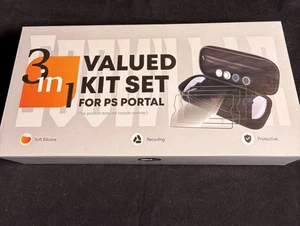 3 in 1 Zubehör Set für PlayStation Portal Tragetasche für PS5 - Bild 1 von 4
