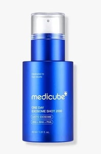  🔷 Medicube One Day Exosome Shot 2000 AHA + BHA + PHA 1,01 flüssige Unzen Neu im Karton volle Größe - Bild 1 von 12