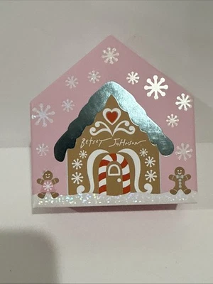 Betsey Johnson Holiday Whimsy Rose Gold Tone Christmas Tree  Earrings Pearl Box - Image 1 of 4