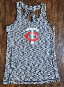 Womens MLB New Era MINNESOTA TWINS Sleeveless Tank Top Space Dye, Small NEW!! - Picture 1 of 6