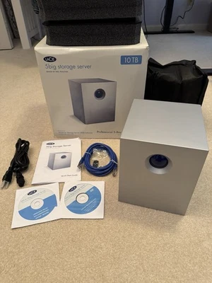 NEW LaCie 5big Storage Server RAID NAS 10TB 5 Bay 2x Gig Ethernet 301533U - Image 1 of 4