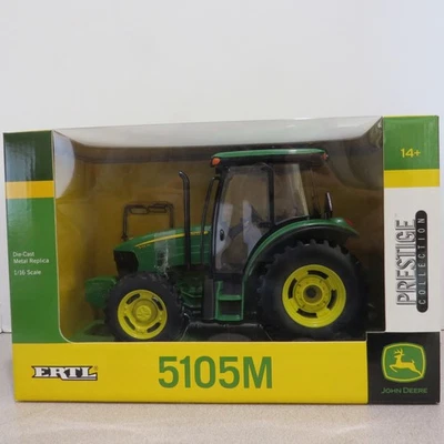Ertl John Deere "5105M" Tractor Prestige Collection  1/16 JD-45020-1HC-B - Image 1 of 4