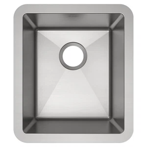 Elkay EFRU131610T Crosstown 16" Undermount Single Basin Stainless - Stainless - Picture 1 of 12