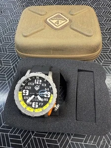 HAZARD 4 Heavy Water Diver Watch - BlackTie Yellow GMT - Luminous - Never Worn - Picture 1 of 21