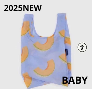BAGGU Cantaloupe Blue Baby Eco Bag 26x47cm, Reusable, Limited Edition - Picture 1 of 2