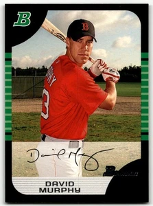 2005 Bowman Autographs David Murphy #153 Boston Red Sox Auto - Picture 1 of 2