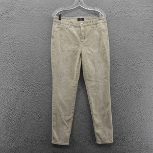 Pantaloni dimagranti Chicos So beige paisley skinny taglia 1 US8 vita media donna elasticizzati - Foto 1 di 15