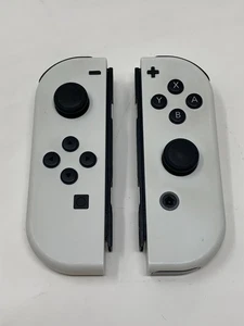 Joy-Con Ufficiale Nintendo Switch OLED Bianco L/R - Joy Con Bianco HAC-015/016 - Foto 1 di 5