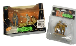 RARE MINT Lemax Spooky Town Curse of the Mummy #82482 + The Mummy's Curse #73614 - Picture 1 of 12