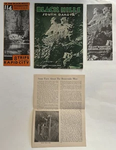 c1930s SOUTH DAKOTA BKLTS BLACK HILLS MOUNT RUSHMORE RAPID CITY HOMESTAKE MINE - Bild 1 von 24