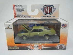 M2 Machines Detroit-Muscle 1969 Plymouth Cuda 440 R32 15-60 - Picture 1 of 5