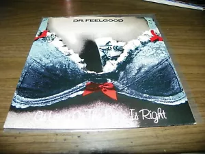 Dr. Feelgood - As Long As The Price Is Right 7" Mint- Blue Vinyl 45 UA UK 1979 - Picture 1 of 3