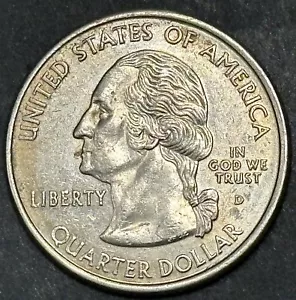 2000-D SOUTH CAROLINA QUARTER 25 CENT COIN WITH NICELY TONED REVERSE - Picture 1 of 2