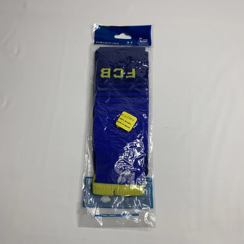 Official FC Barcelona Socks Made In Spain Futbol Soccer Barca La Liga New Cover