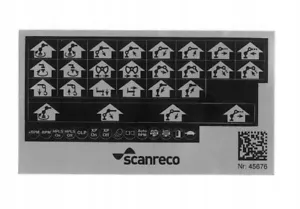 Scanreco RC400 Radio Control Sticker - Picture 1 of 1