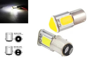 1x P21/5W COB LED 1156 1157 BAY15D BA15S Auto Glühbirne Rückfahrbremse Rücklicht - Picture 1 of 9