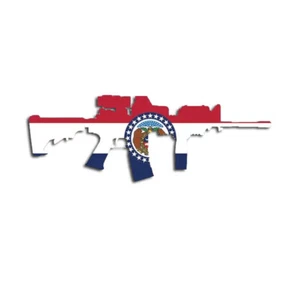 Missouri State Shape AR15 Sticker - Picture 1 of 3