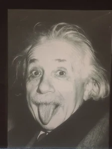 pellicola negativa fotografica, fotografia albert einstein - Foto 1 di 4