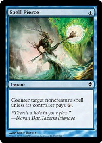 SPELL PIERCE X4 4 4X Zendikar MTG Magic the Gathering Cards DJMagic - Image 1 of 1