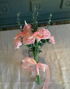 Rose and calla lily bridal bouquet…you choose color