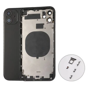 For iPhone 11 Replacement Back Glass Housing New Battery Cover Frame±Small Parts - Picture 1 of 7