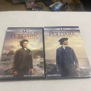 New Sealed PBS Original Series Poldark The Complete First & Second DVD Set - Picture 1 of 3
