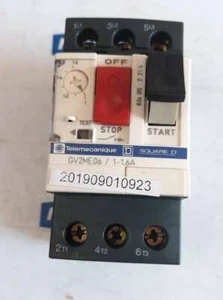 Interruptor de protección motor Telemecanique SQUARE D GV2ME06 1-1.6A IEC 947.2, 947.4.1 - Imagen 1 de 5