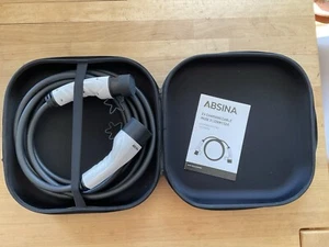 ABSINA Elektroauto Ladekabel Typ 2 Mode 3 - 5 Meter, 3-phasig, 22kW, 32A, IP55 - Bild 1 von 4