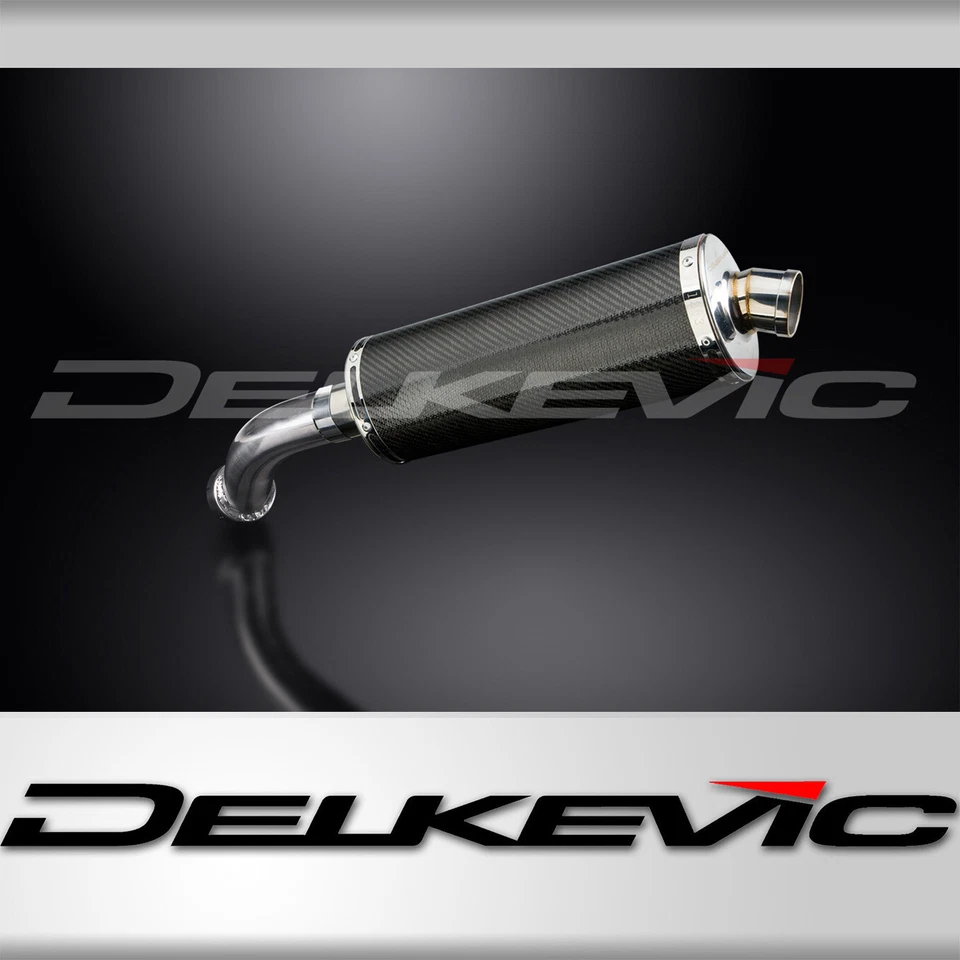 Kit silenciador escape carbono ovalado 14" deslizable BMW R1200GS 2008-2012 Foto 1 de 4