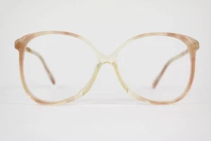 Estilo Vintage Mod. 54 Col. 32 58[]14 135 Gafas Ovaladas Marrón Transparente NOS - Imagen 1 de 4
