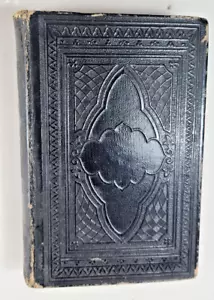 Antique 1849 Methodist Episcopal Church Hymns Exceptional Leather Binding - Picture 1 of 8