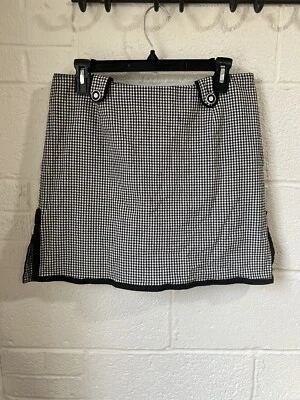 Minifalda corta 90/Y2K Requisitos para mujer talla 12P estampado a cuadros de guinga Foto 1 de 4