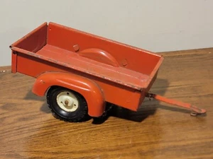 1960s vintage TRU-SCALE TRAILER w/OPENING TAILGATE GOOD ORIGINAL 1/16th scale - Picture 1 of 5