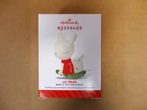 Hallmark Keepsake LIL’ DEAR BABY’S FIRST CHRISTMAS Ornament 2014 - Picture 1 of 2