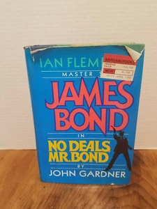 James Bond No Deals, Mr. Bond John Gardner HCDJ 1987 BX2 - Imagen 1 de 3