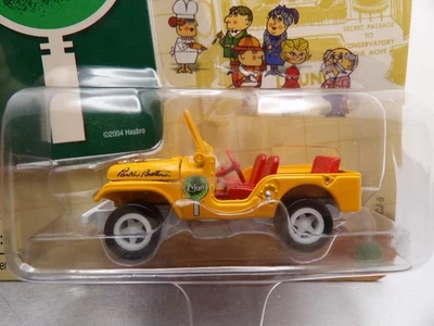 Jeep White Lightning CJ-5 2004 Johnny Lightning Clue fundido a presión 1:64 Foto 1 de 4