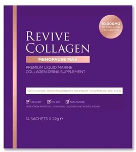 Revive Collagen Menopause Max Supplement 10,000mg 14 x 22g Sachets, bbe 5/25 - Picture 1 of 7