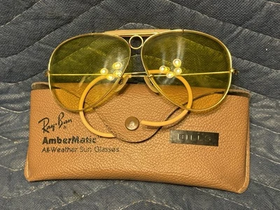 Gafas de sol Ray-Ban Ambermatic vintage monturas y estuche solamente (ver descripción) Foto 1 de 3