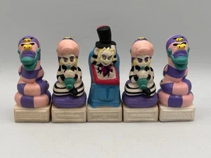 Figurine giocattoli Burger King Beetlejuice vintage 5 double face Geffen 1989 - Foto 1 di 10