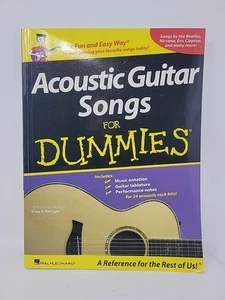 Acoustic Guitar Songs For Dummies - Hal Leonard Publishing - Guitar for Beginner - Picture 1 of 4