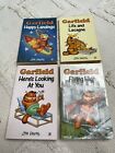 Vintage Childrens Books Garfield Job Lot X 4 Paperback