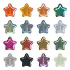Glass Star Beads -8mm Crystal Pendants Colorful Loose Bead Jewelry Making 100Pcs
