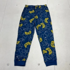 Carters Blue Gaming Print Pajama Joggers Unisex Kids Size 8 - Picture 1 of 6