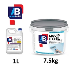 7.5kg Waterproof Tanking Membrane + 1L Acrylic Primer 💧 Wet Room Shower System - Picture 1 of 5